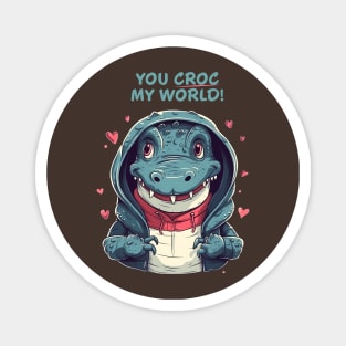 You Croc My World! Magnet